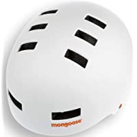 Mongoose - Casco rígido Urbano para Scooter- BMX- Ciclismo y monopatín- tamaño Mediano – 56 – 59 cm